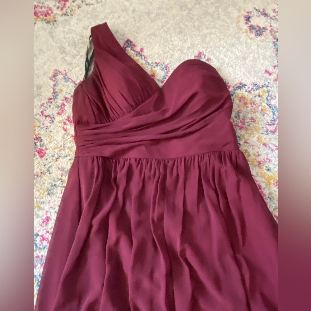 One Shoulder Bridesmaid Dress